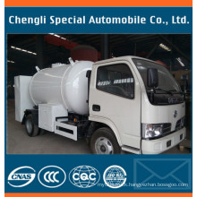 5500liters LPG Citeme Tank Truck with Filling Counter Dispenser